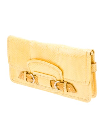 Cole Haan Python Clutch