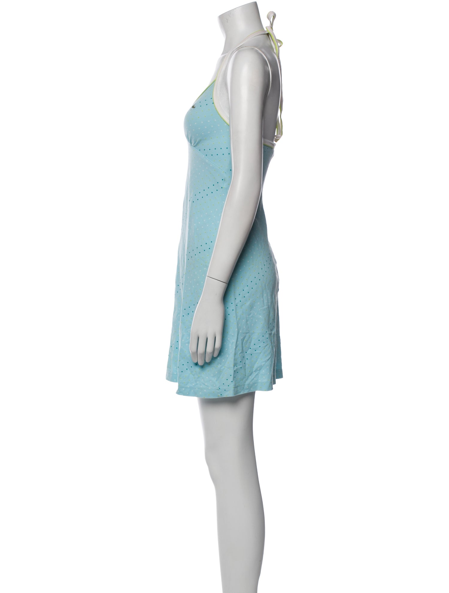 Lacoste V-Neck Mini Dress