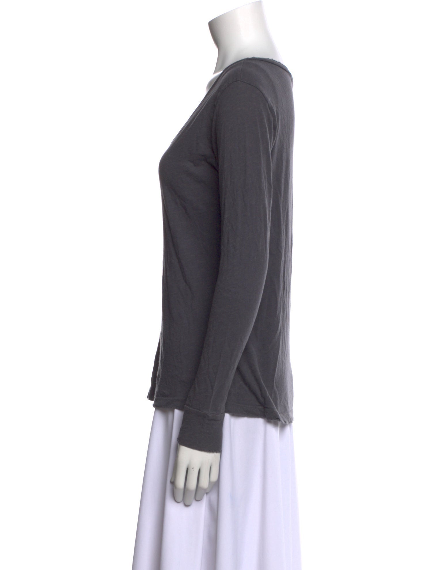 LNA Cowl Neck Long Sleeve Top