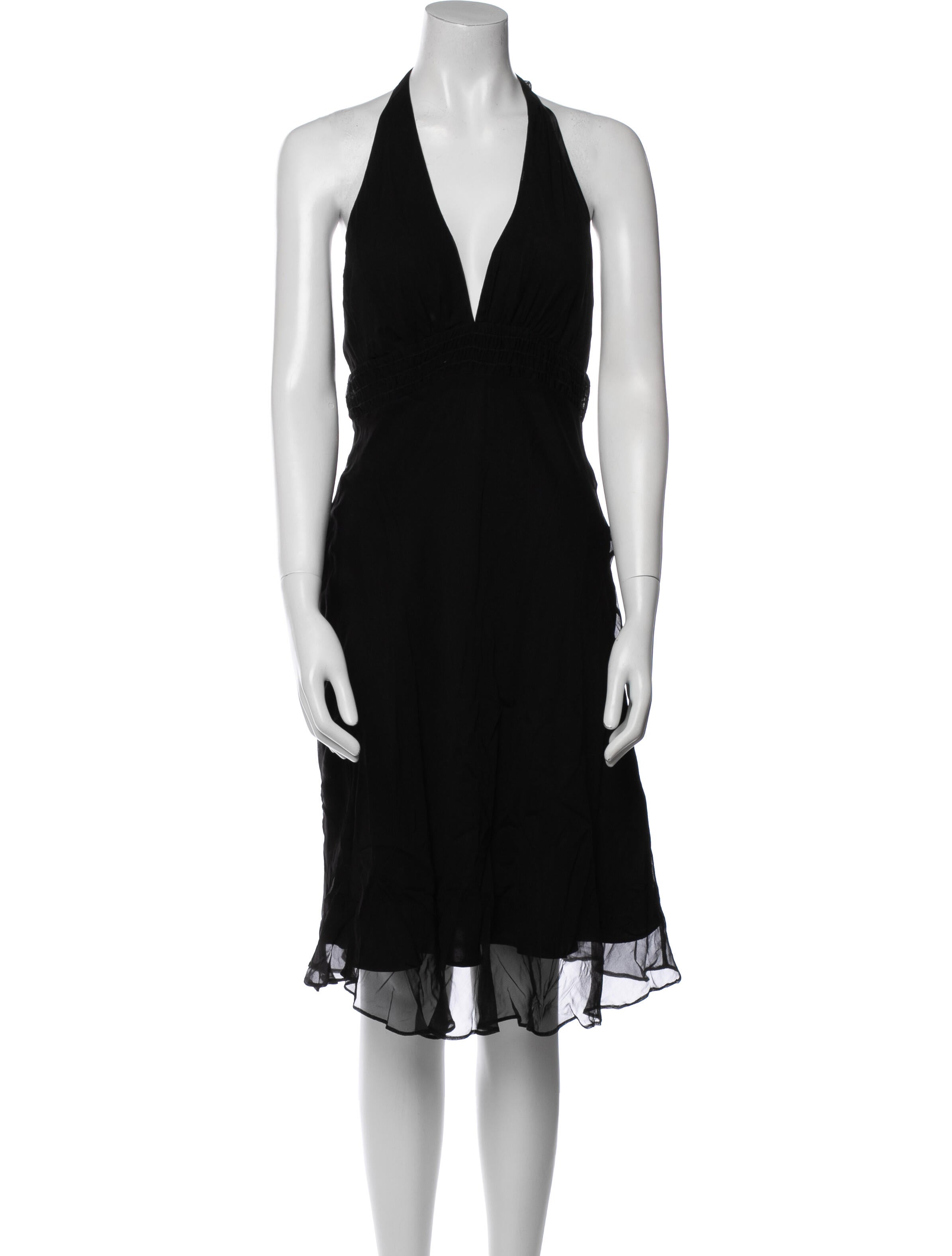 Laundry by Shelli Segal Silk Midi Length Dress
