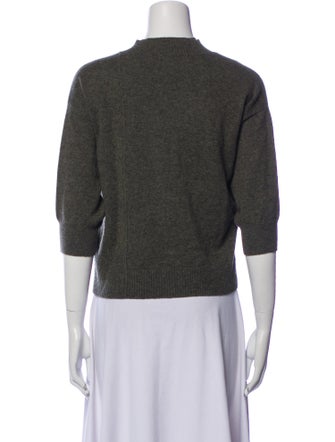 3.1 Phillip Lim Cashmere Mock Neck Crop Top