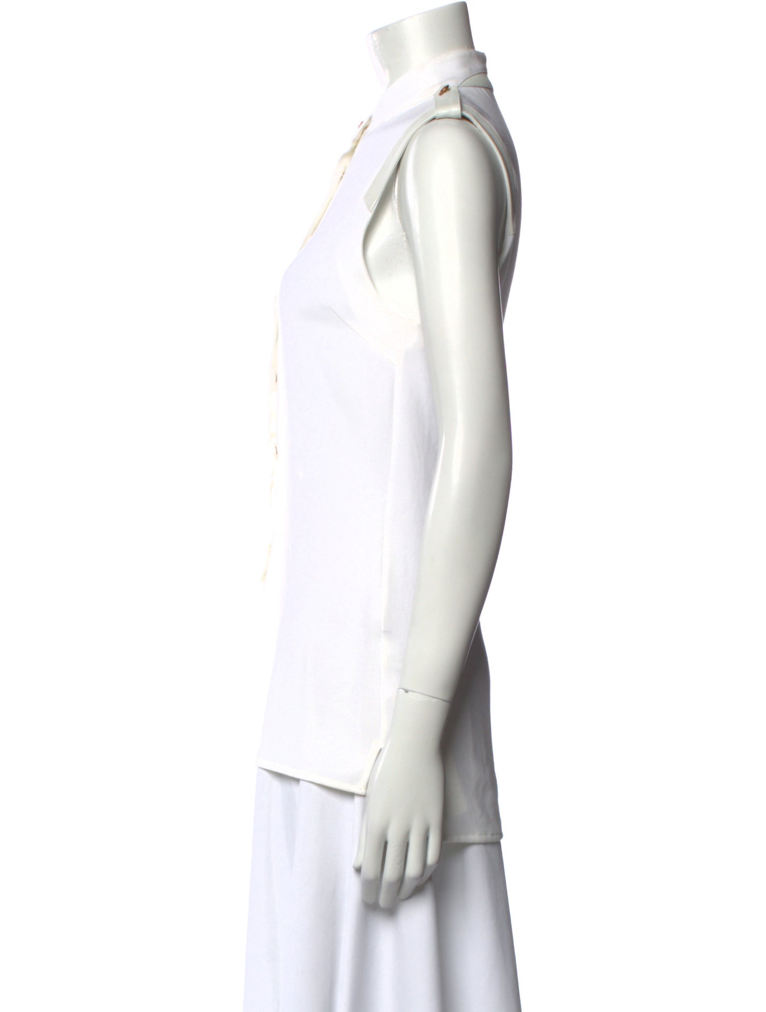 Rag & Bone Mock Neck Sleeveless Top