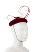 Rachel Trevor-Morgan feather accent fashion hat