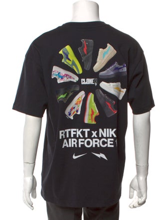 RTFKT x Nike Graphic Print Crew Neck T-Shirt