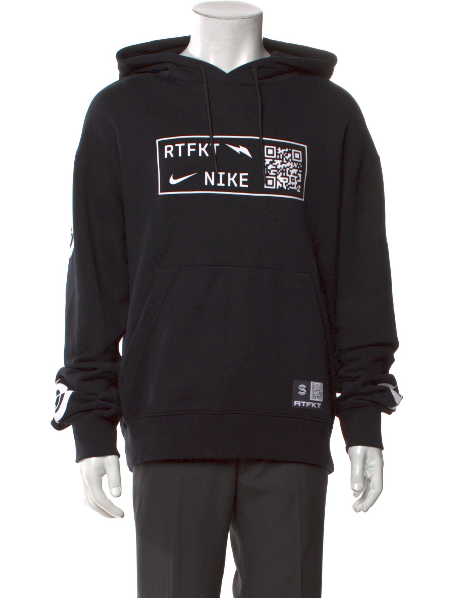 RTFKT x Nike Graphic Print Crew Neck Hoodie