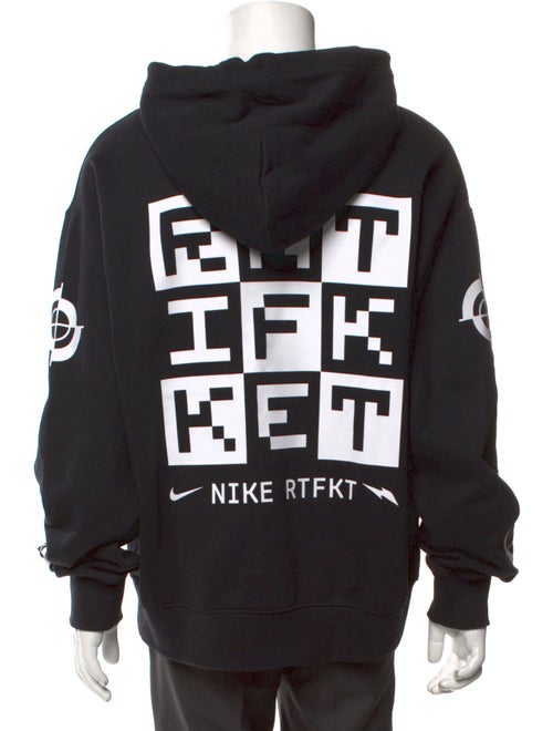 RTFKT x Nike Graphic Print Crew Neck Hoodie