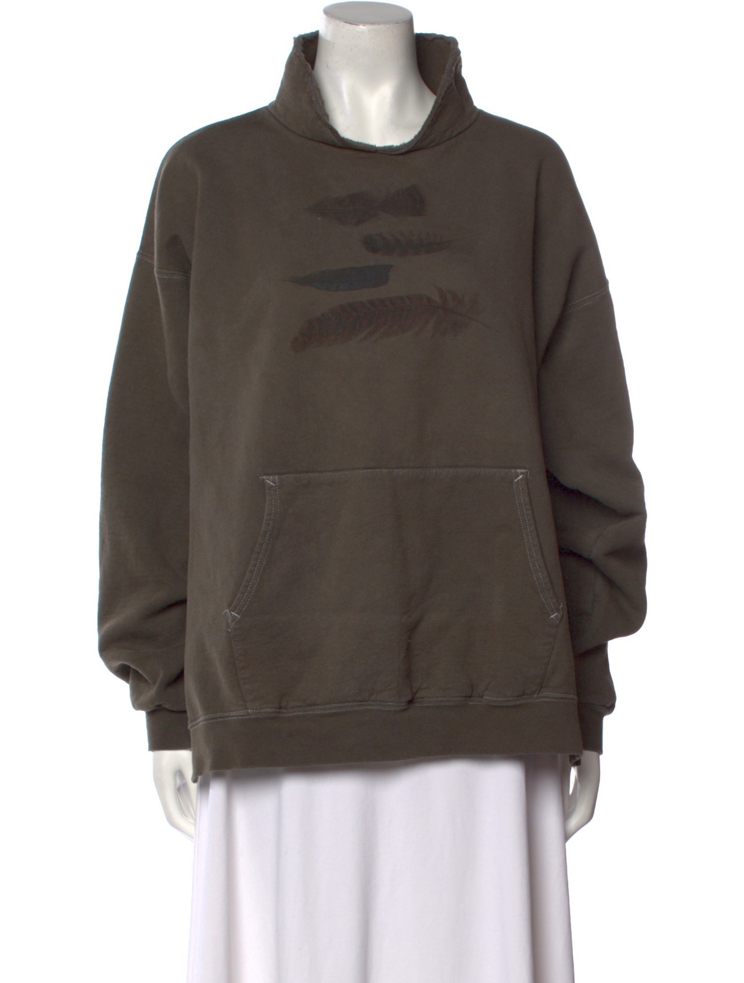 RTH Mock Neck Long Sleeve Sweatshirt