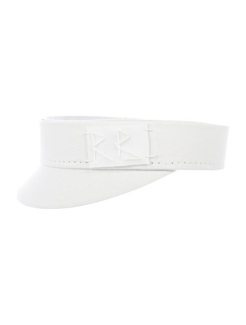 Ruslan Baginskiy Logo Sun Visor White