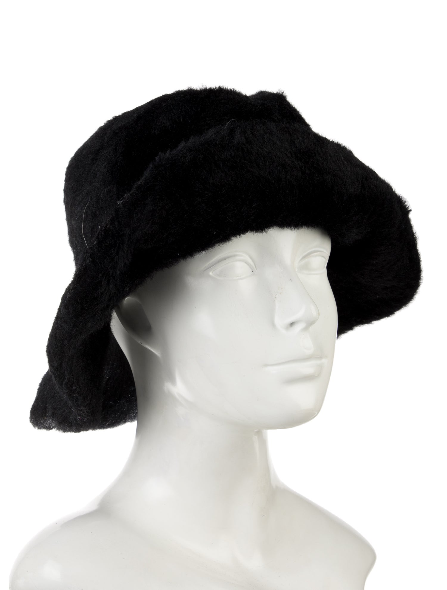 Ruslan Baginskiy Shearling Bucket Hat