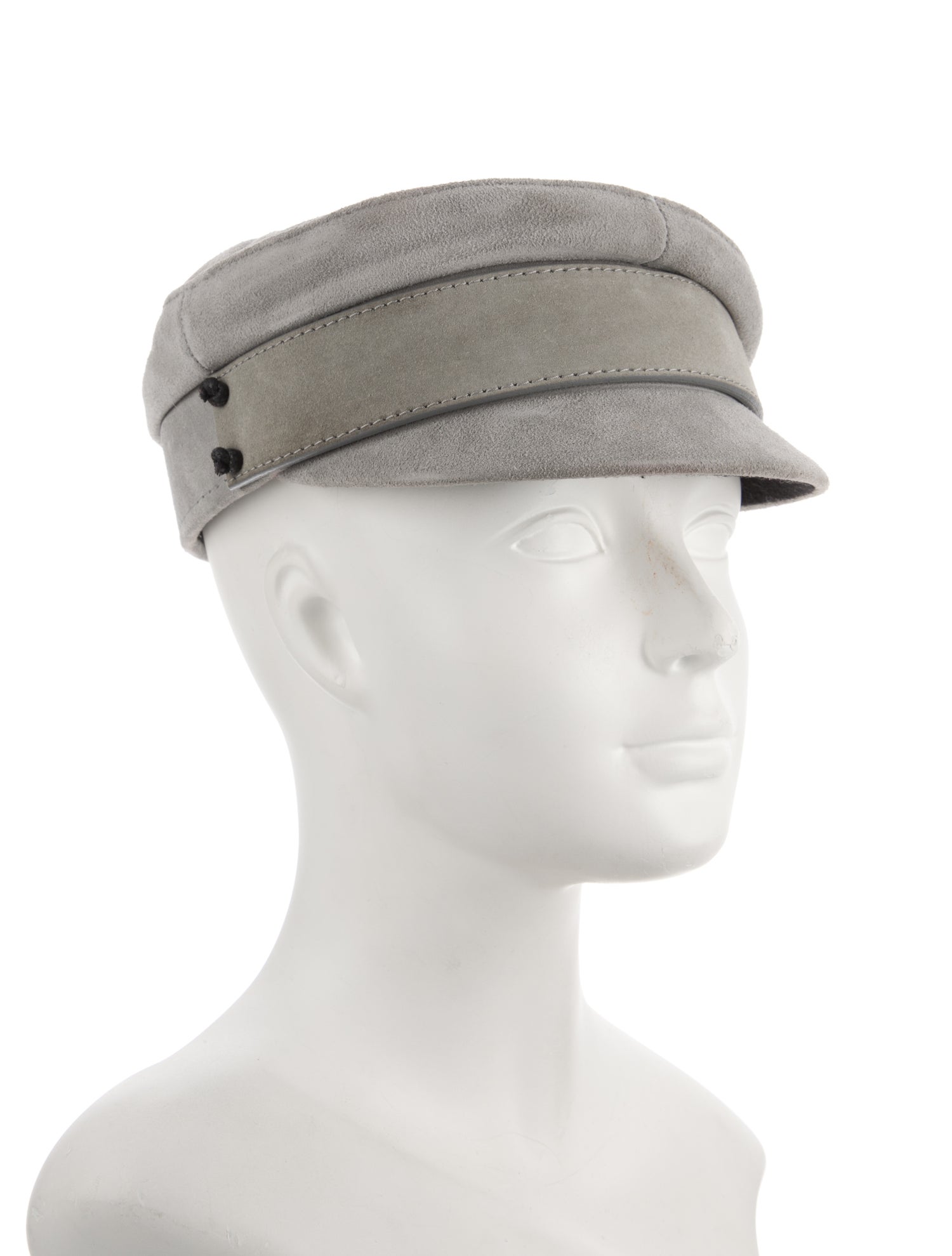 Ruslan Baginskiy Suede Baker Boy Hat