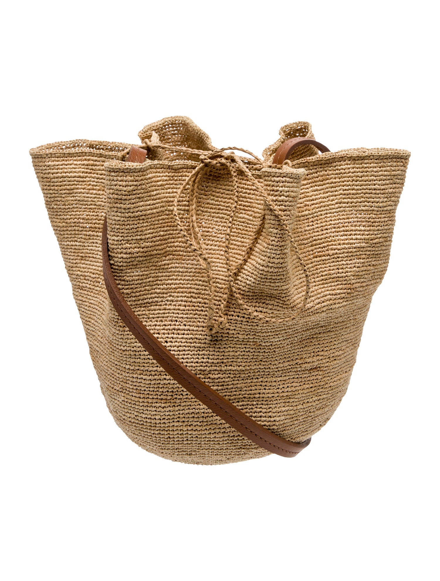 Ruslan Baginskiy Raffia Evening Bag