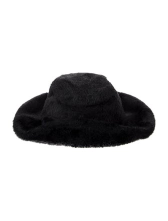 Ruslan Baginskiy Shearling Bucket Hat