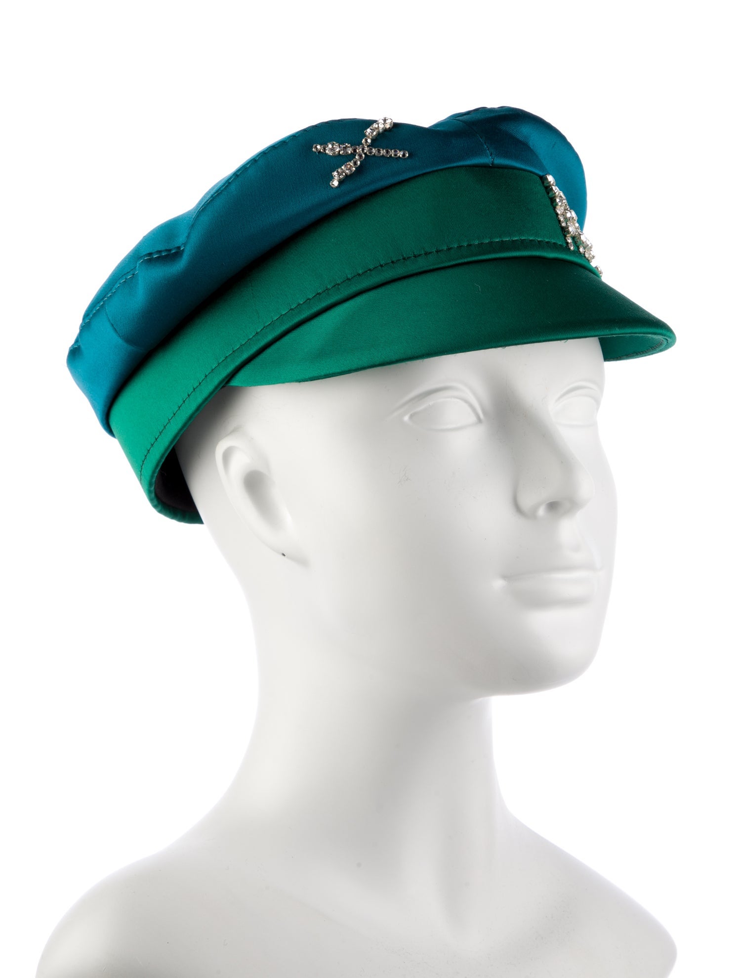 Ruslan Baginskiy Satin Baker Boy Hat