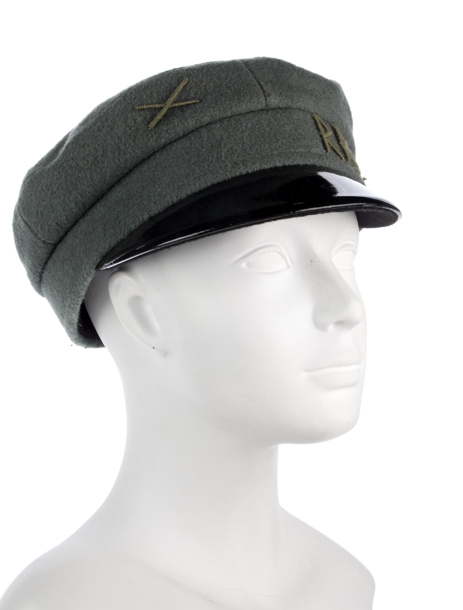 Ruslan Baginskiy Wool Embroidered Hat