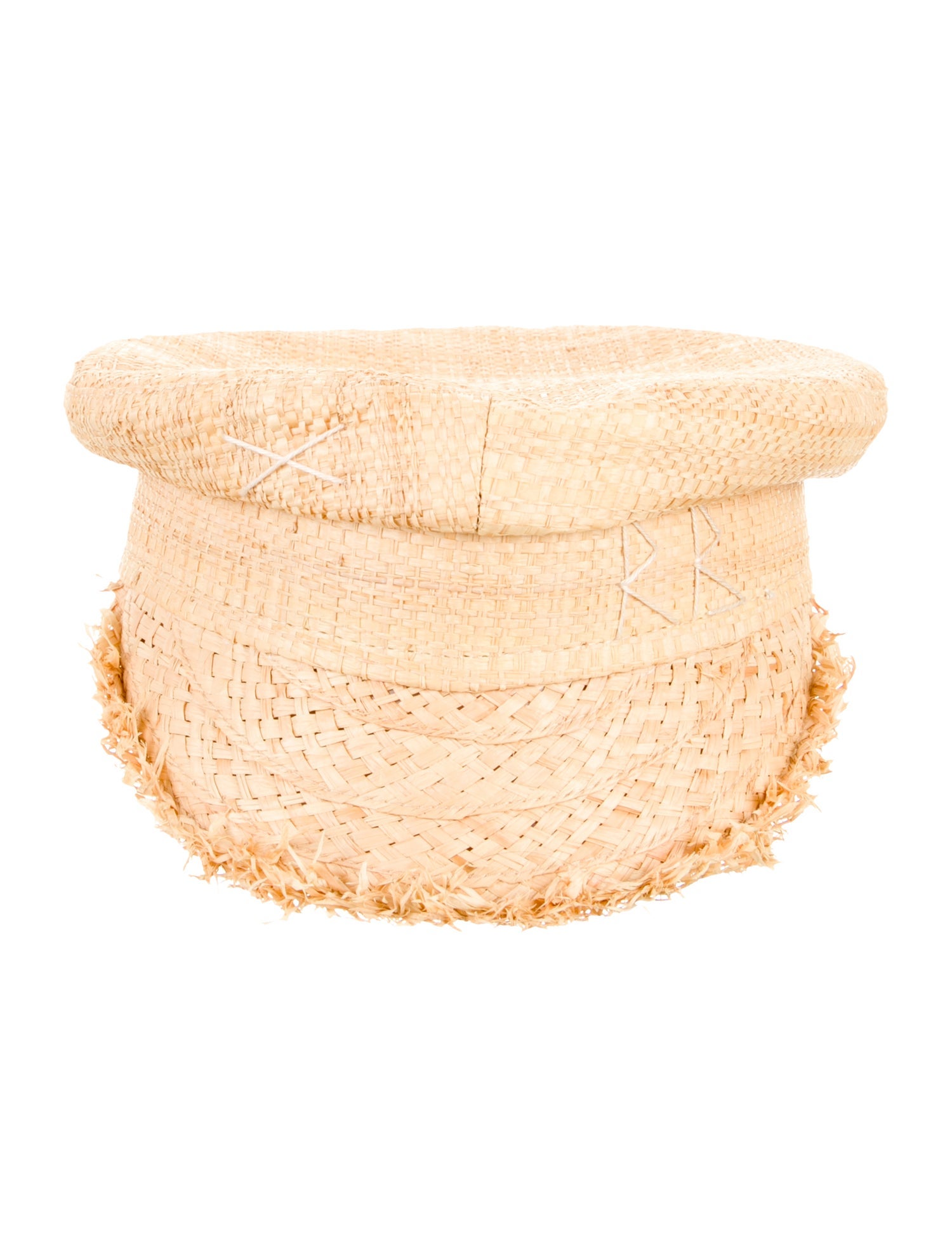 Ruslan Baginskiy Straw Newsboy Hat