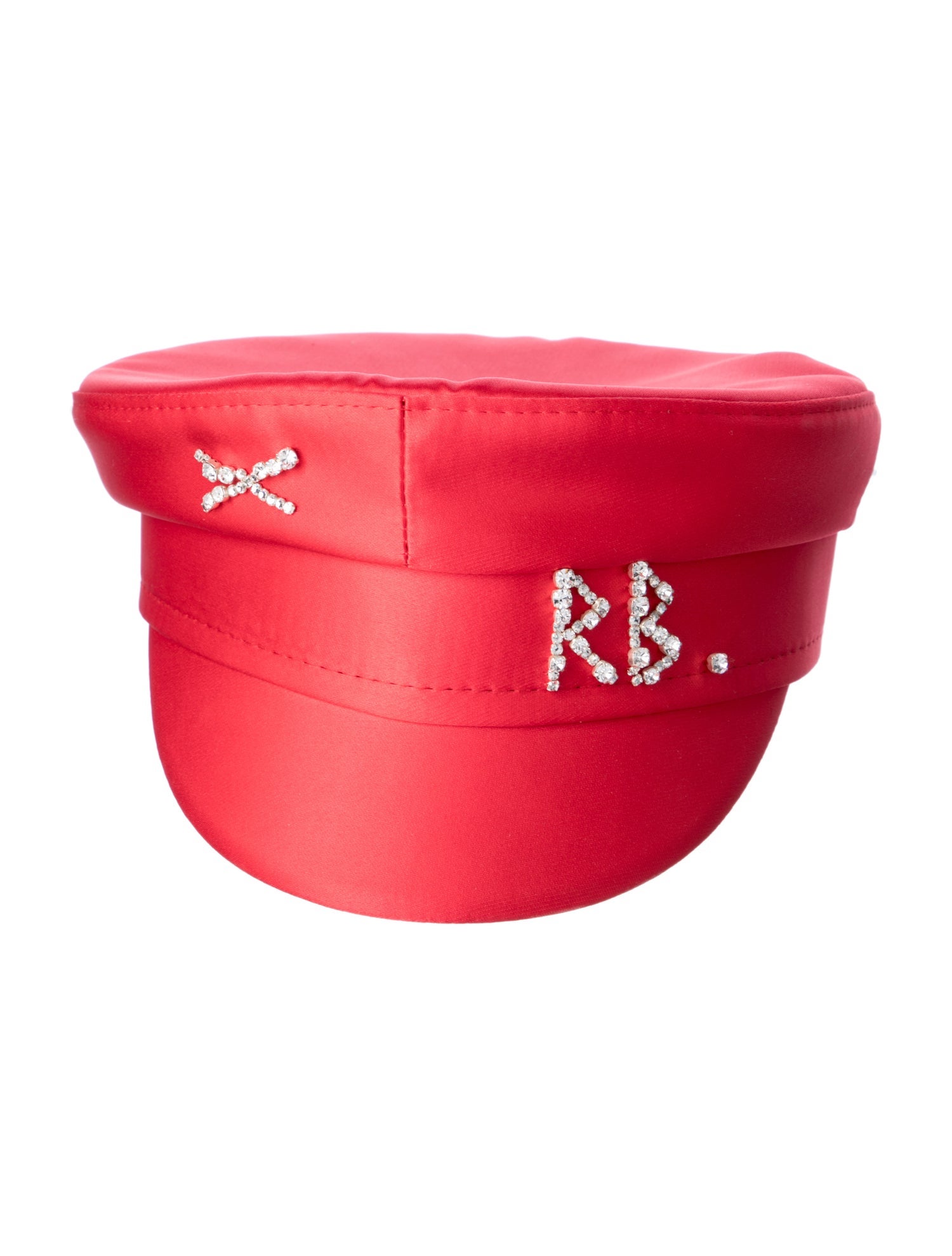 Ruslan Baginskiy Satin Newsboy Hat w/Tags