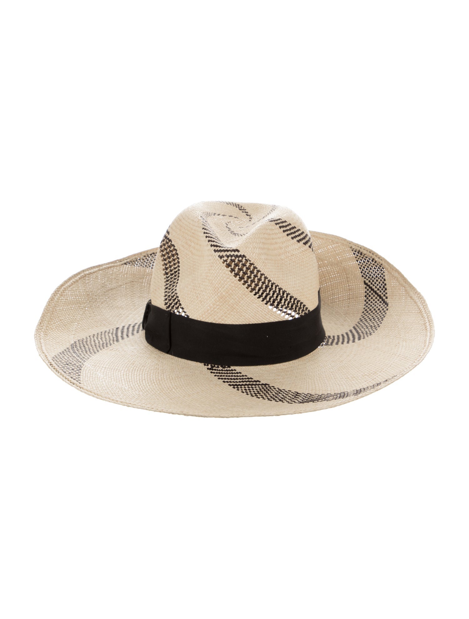 Ruslan Baginskiy Straw Pattern Print Wide Brim Sun Hat