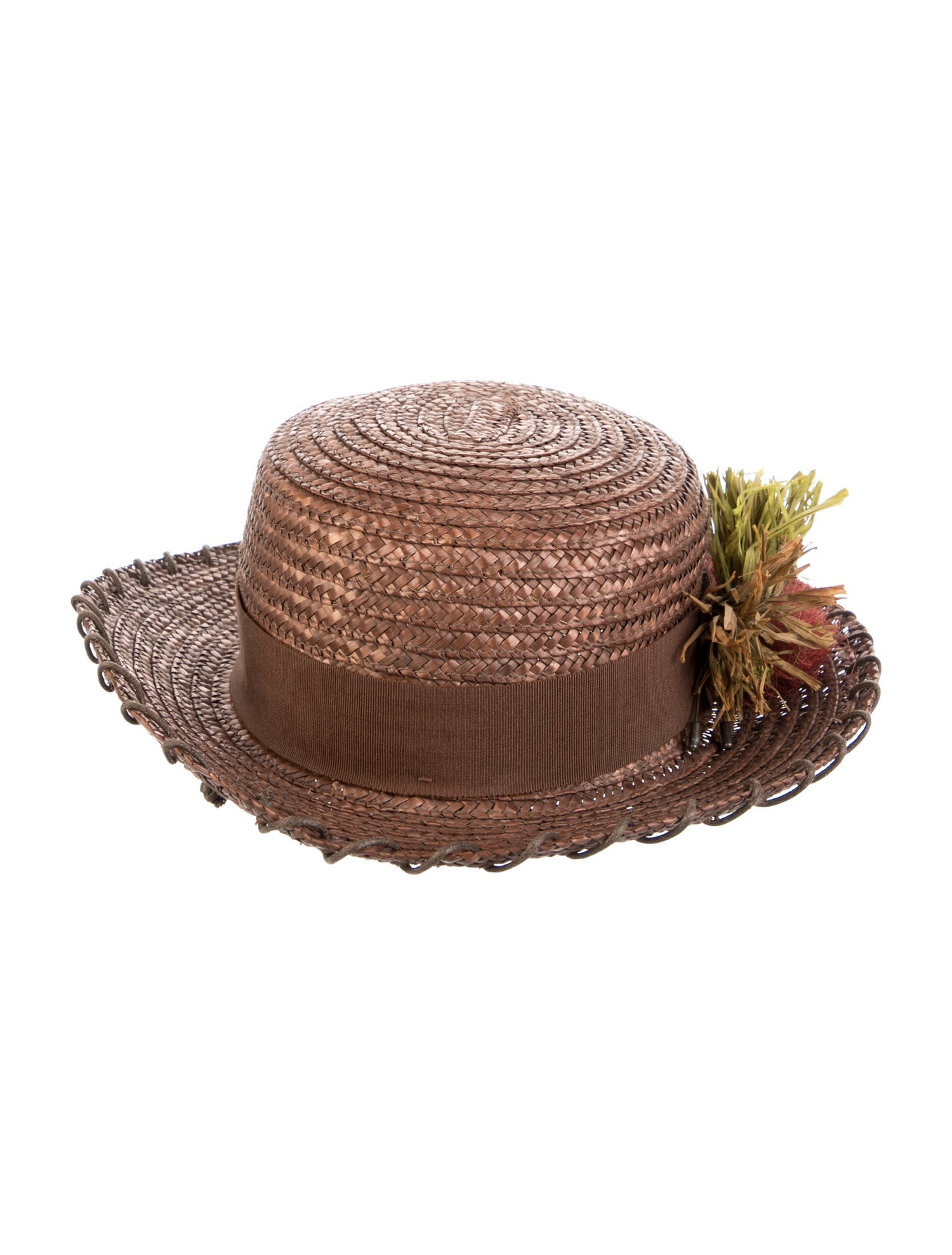 Ruslan Baginskiy Straw Fedora Hat