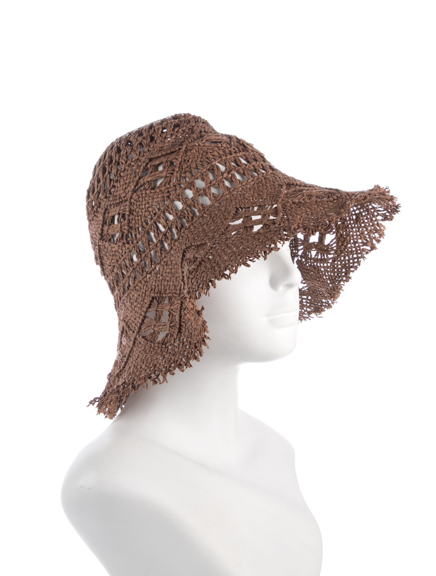 Ruslan Baginskiy Straw Tulip Hat