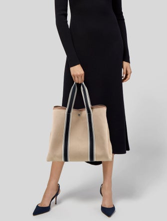 RUE de VERNEUIL Canvas Shoulder Bag