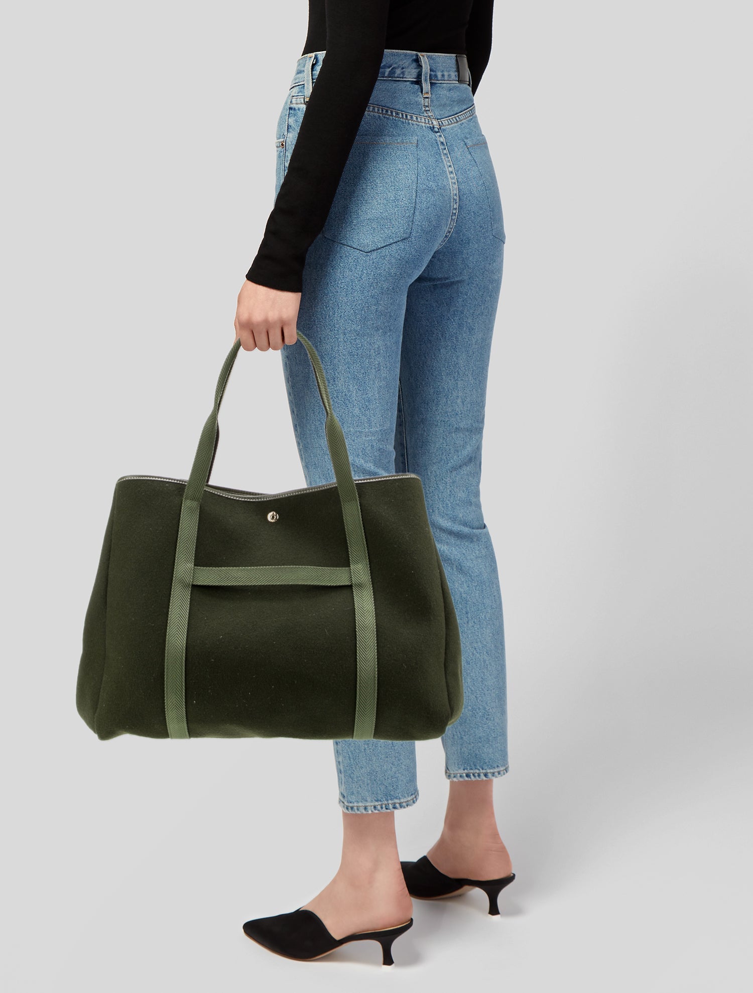 RUE de VERNEUIL Wool Weekender Bag