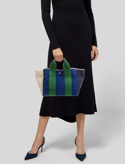 RUE de VERNEUIL Canvas Top Handle Bag