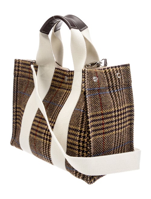RUE de VERNEUIL Wool Top Handle Bag