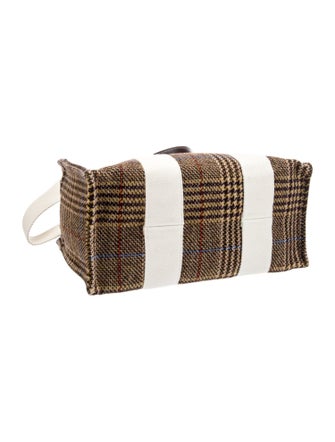 RUE de VERNEUIL Wool Top Handle Bag