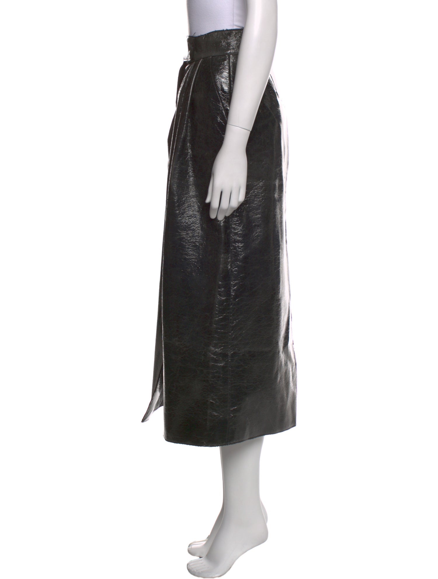 RUH Virgin Wool Midi Length Skirt