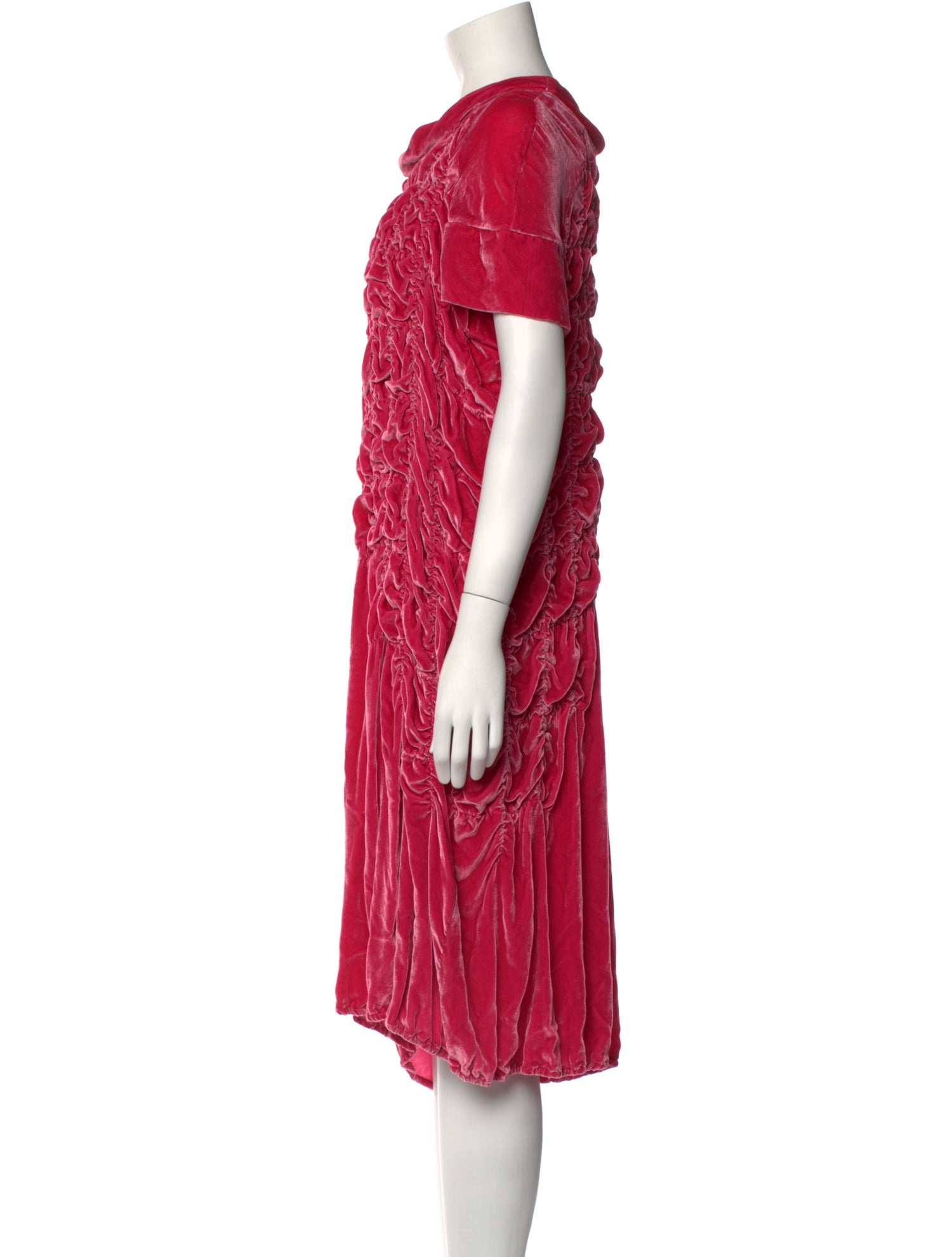 Rundholz Cowl Neck Midi Length Dress