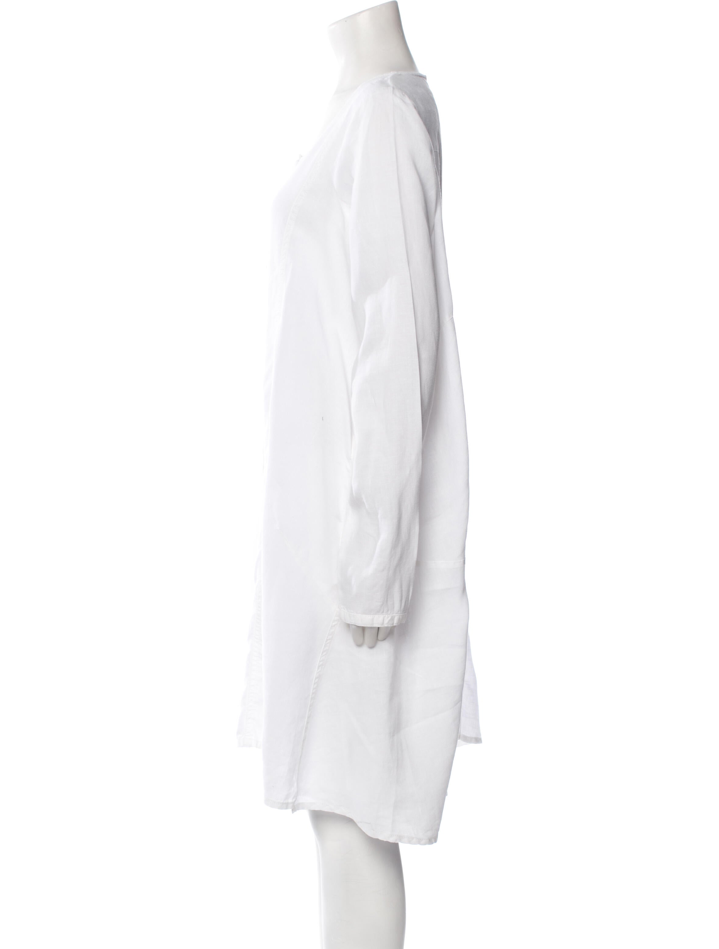 Rundholz Linen Knee-Length Dress