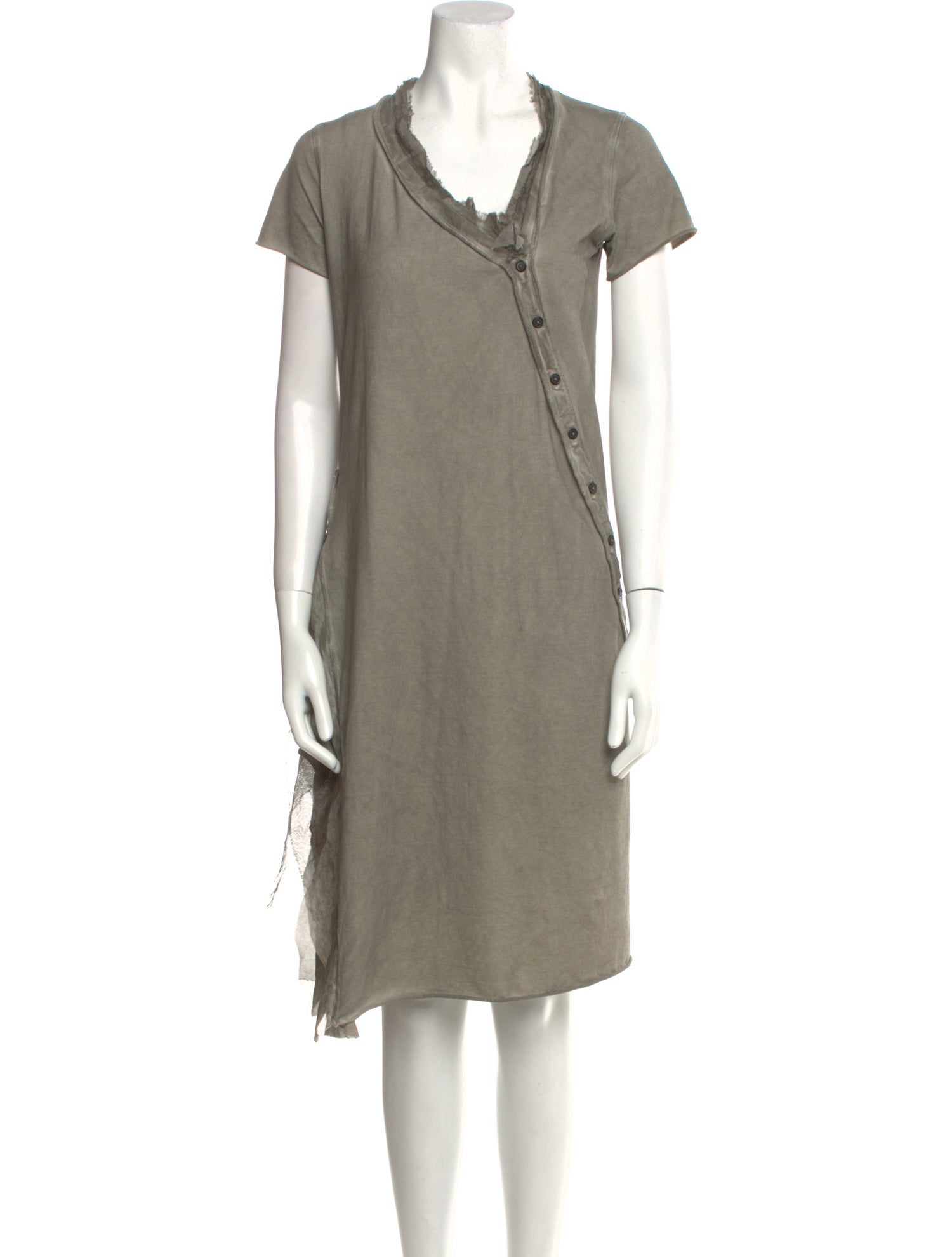 Rundholz V-Neck Midi Length Dress