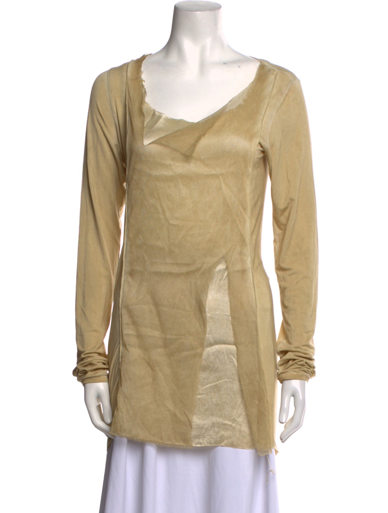 Rundholz Scoop Neck Long Sleeve Tunic