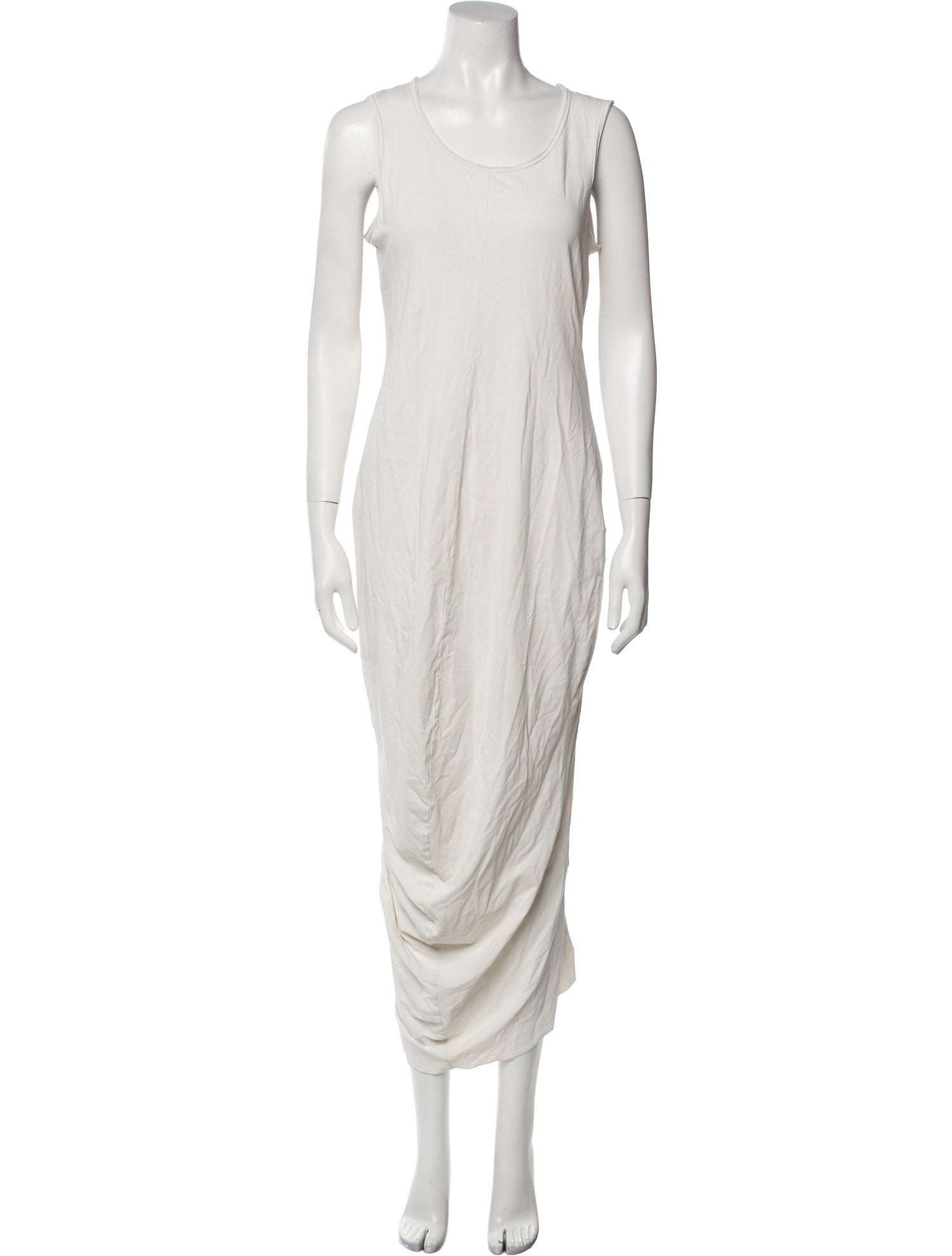 Rundholz Scoop Neck Midi Length Dress