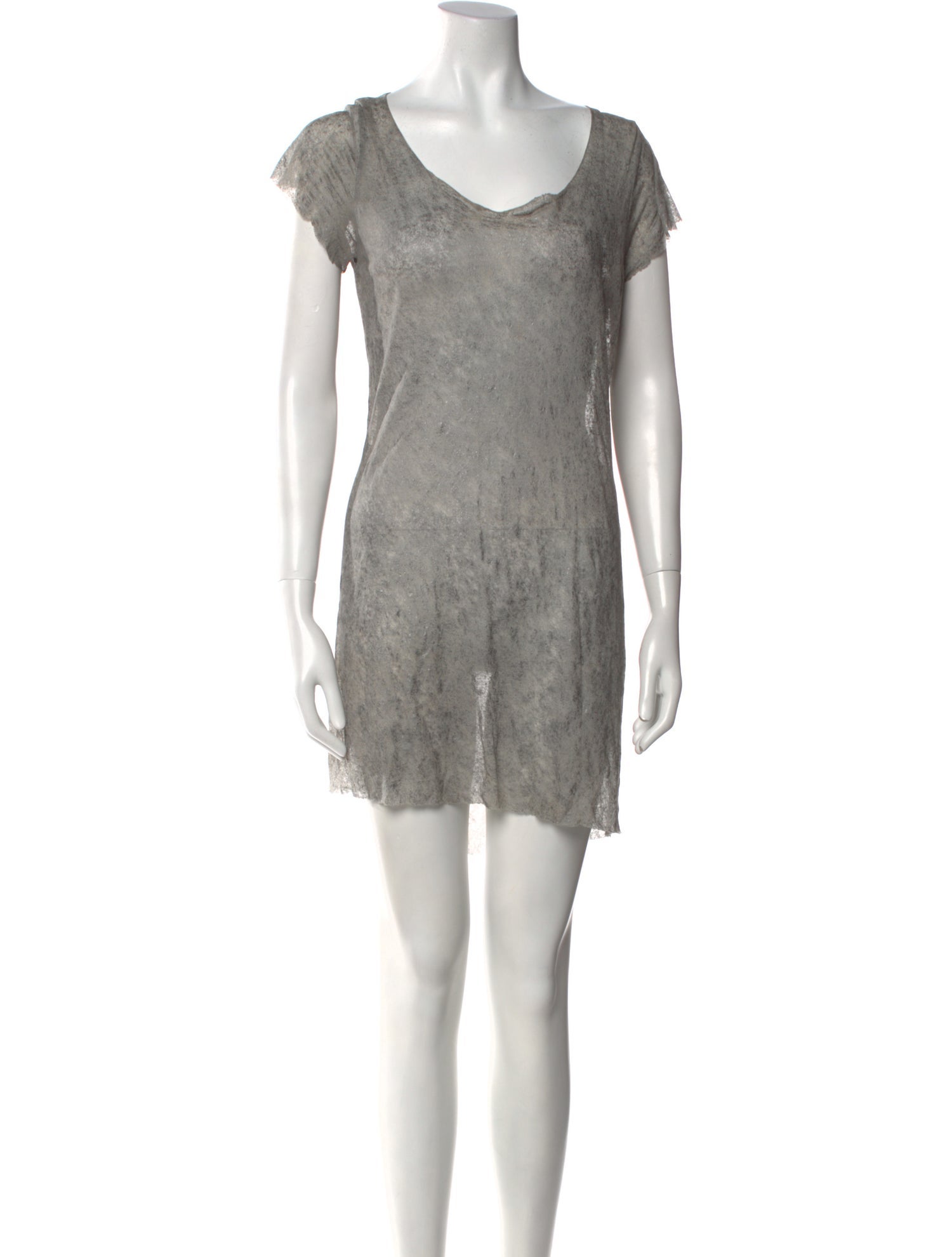 Rundholz Silk Mini Dress