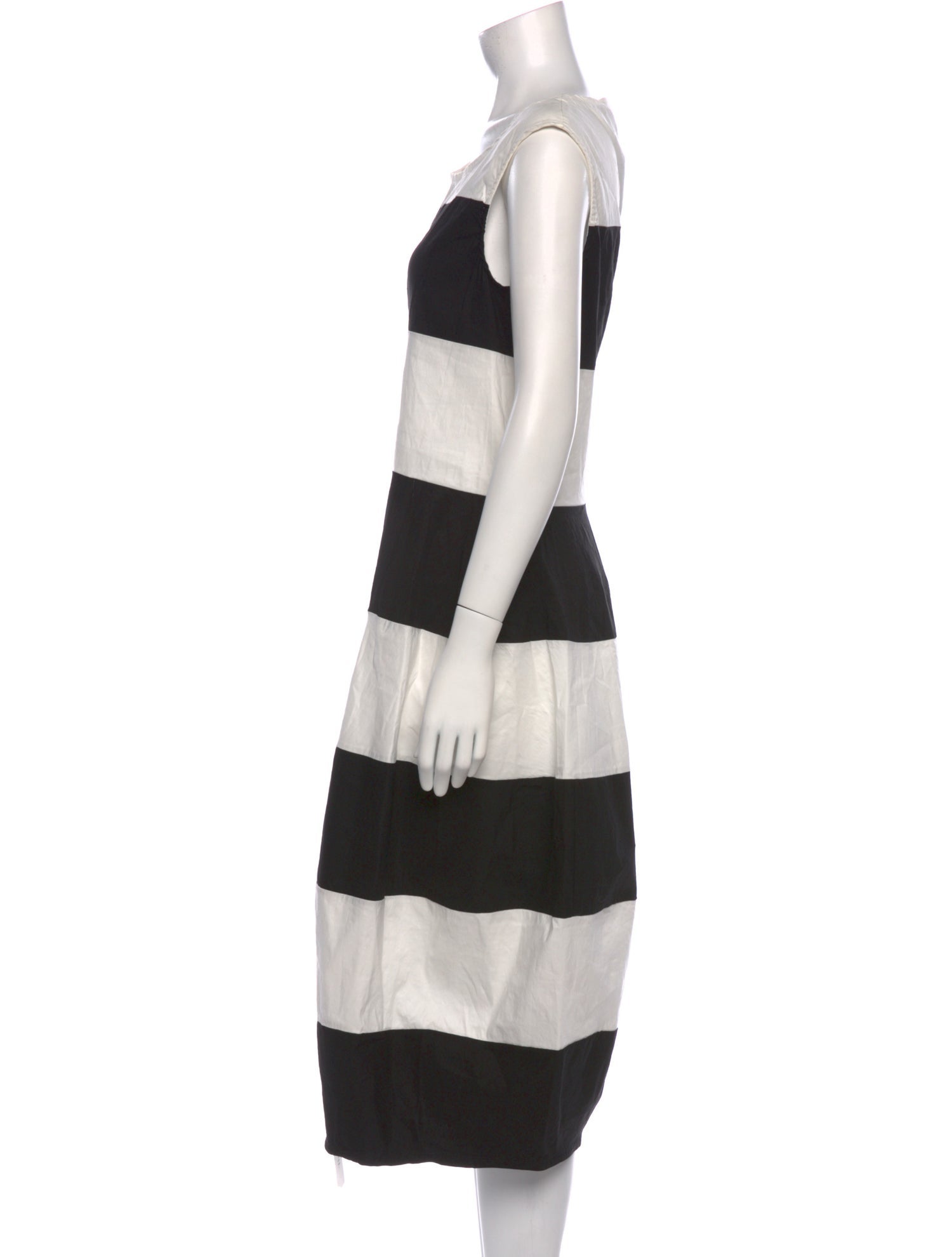 Rundholz Striped Midi Length Dress w/ Tags