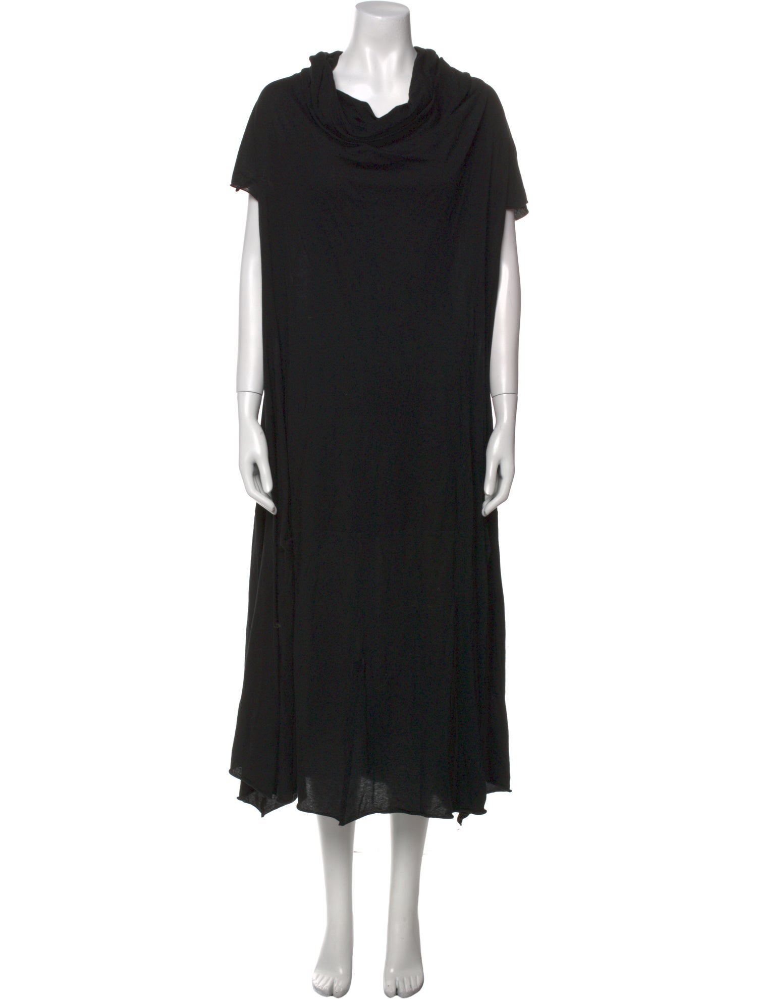 Rundholz Cowl Neck Midi Length Dress