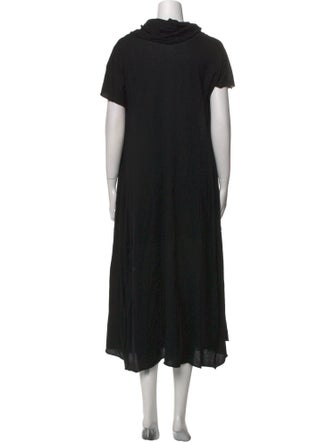 Rundholz Cowl Neck Midi Length Dress