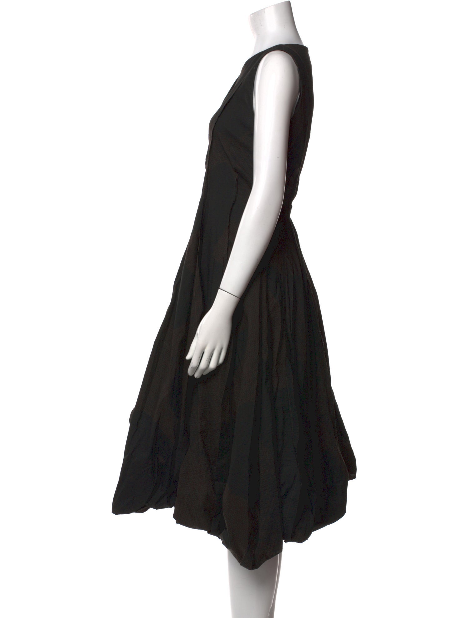 Rundholz Linen Midi Length Dress