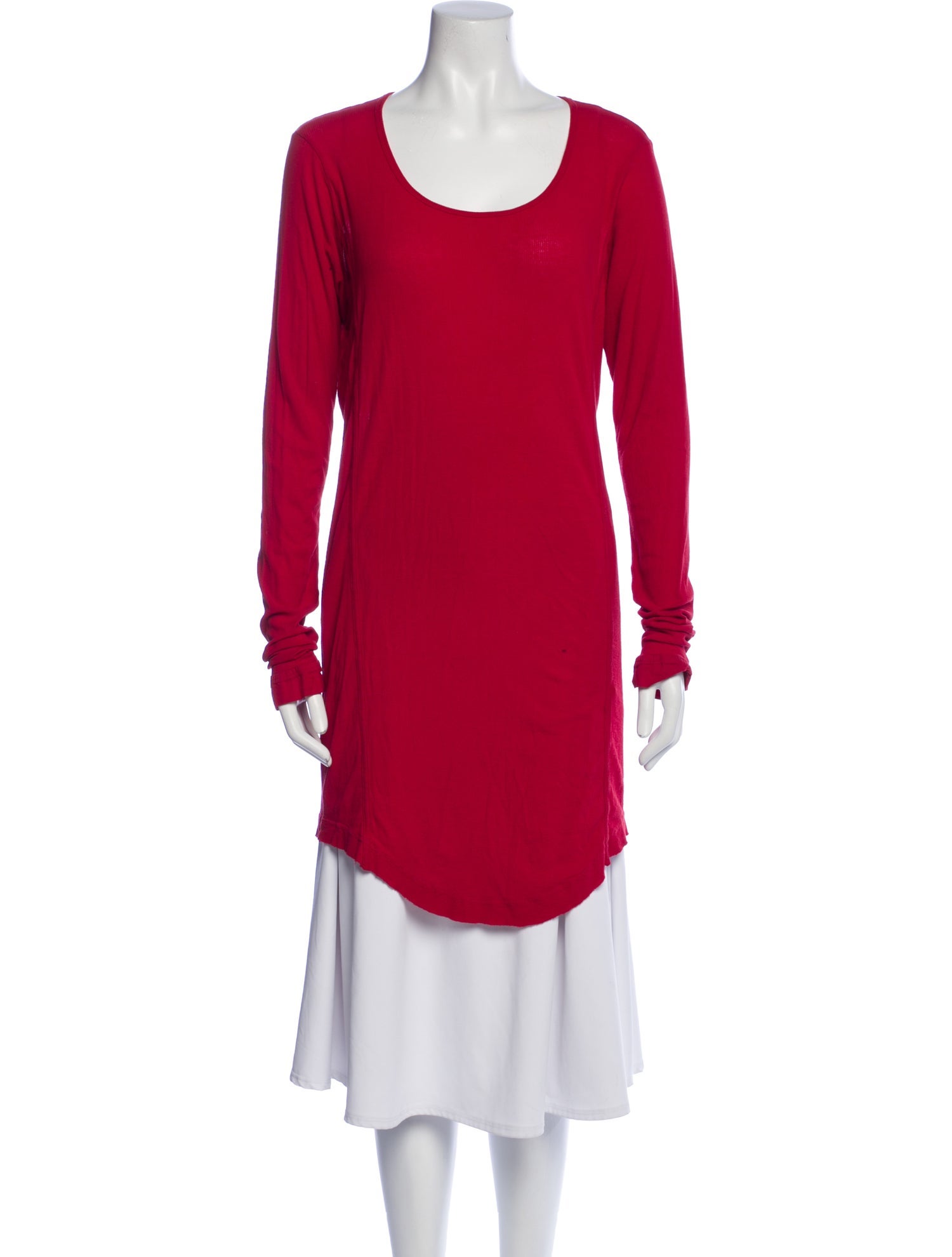 Rundholz Scoop Neck Long Sleeve Tunic