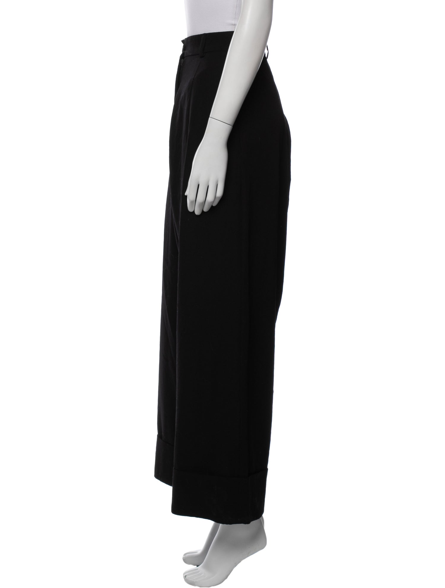 Rundholz Wool Wide Leg Pants