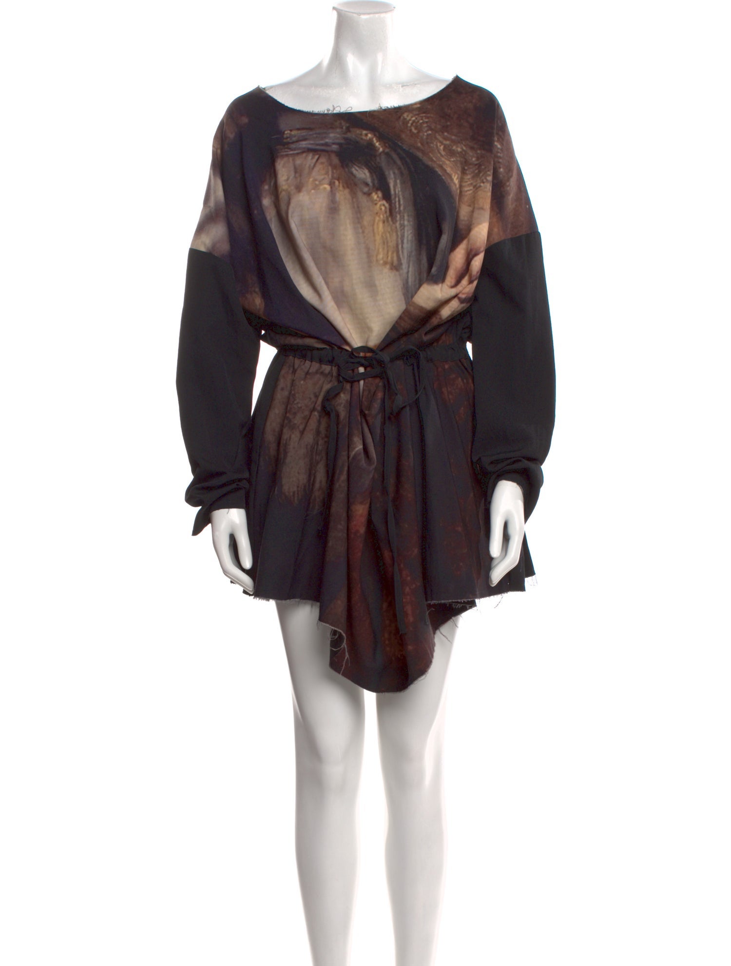 Rundholz Virgin Wool Knee-Length Dress