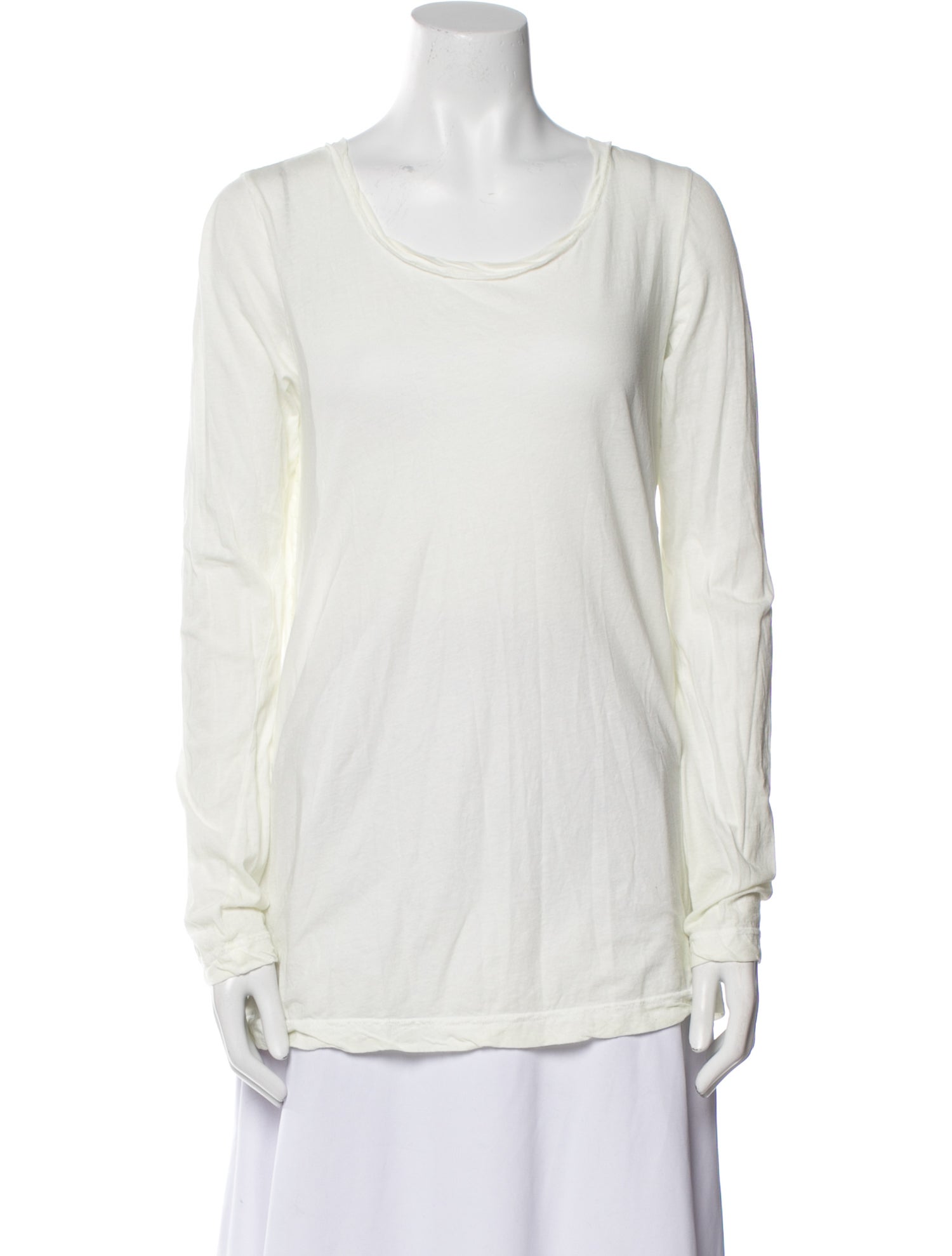 Rundholz Scoop Neck Long Sleeve Sweatshirt