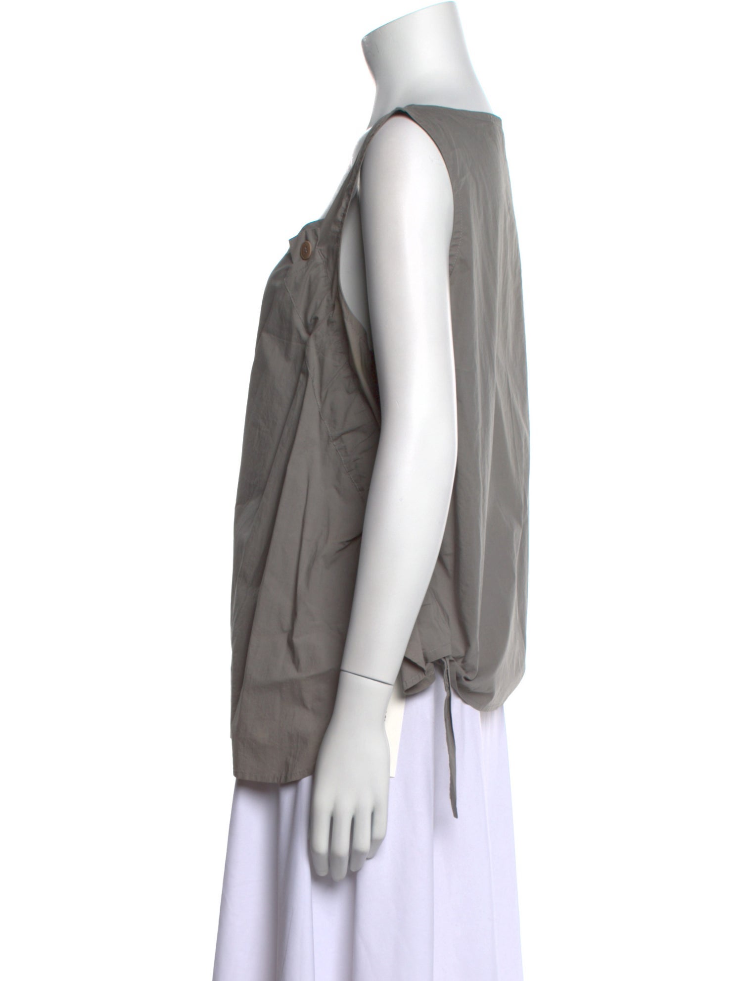 Rundholz Scoop Neck Sleeveless Top