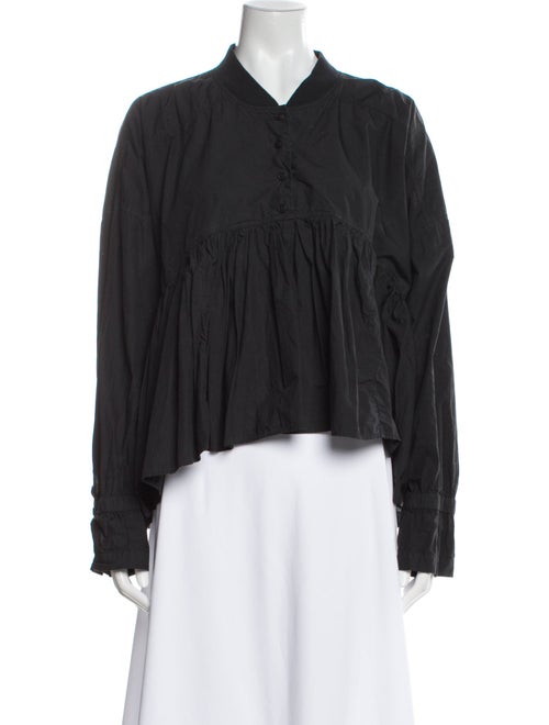 Rundholz V-Neck Long Sleeve Polo