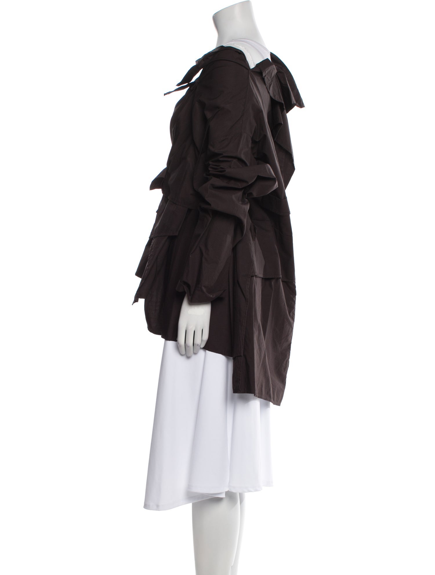 Rundholz Cowl Neck Long Sleeve Tunic