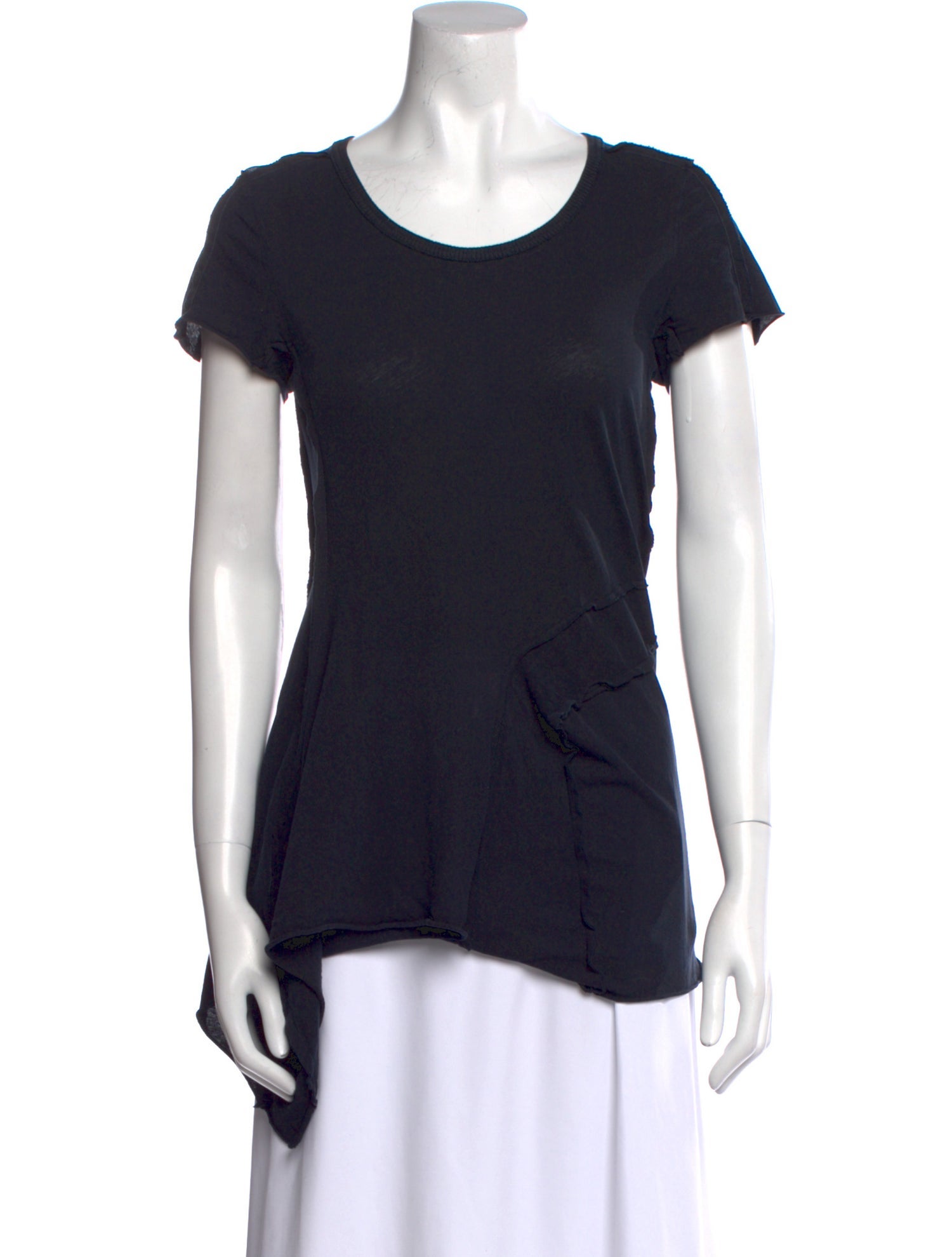 Rundholz Scoop Neck Short Sleeve T-Shirt