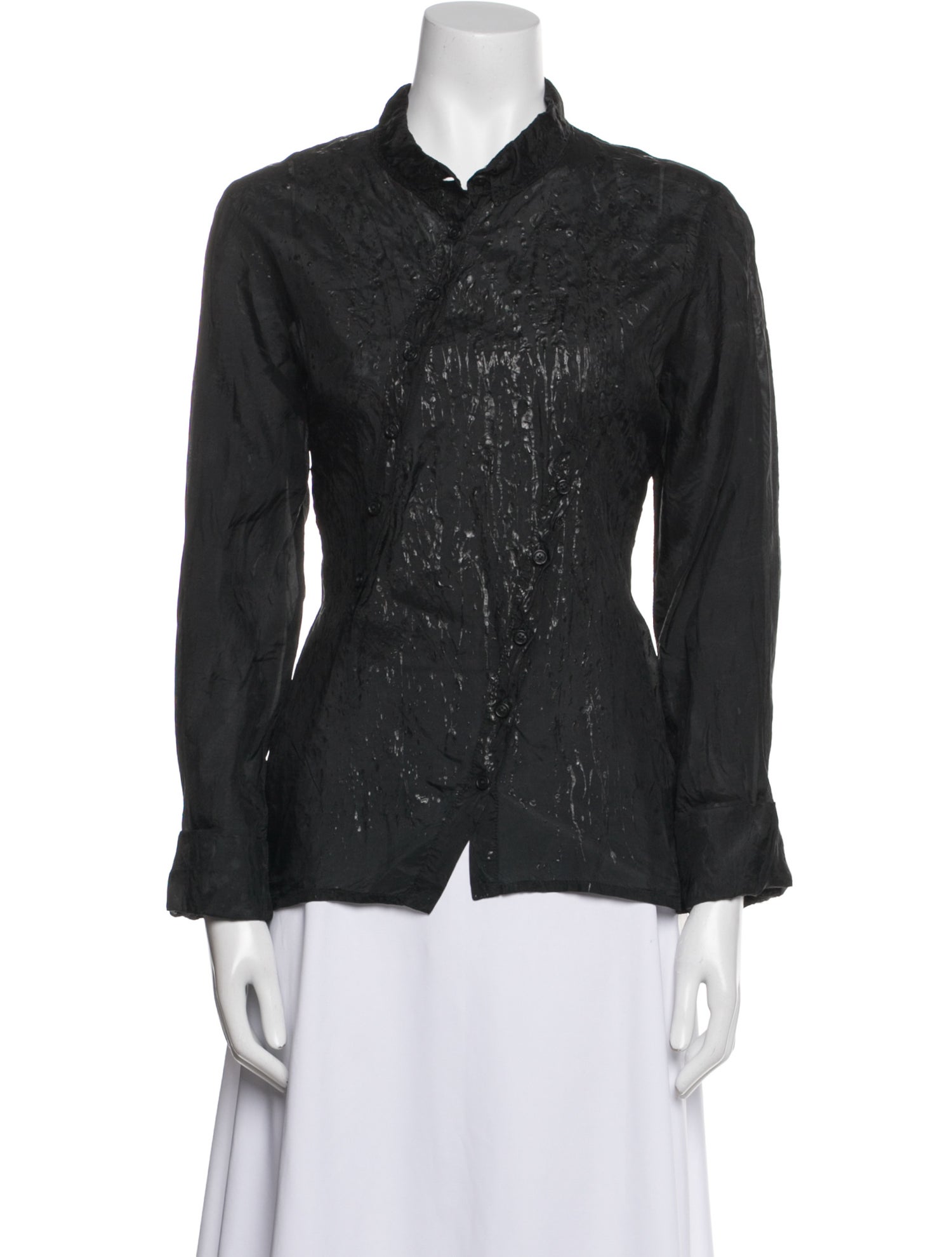 Rundholz Long Sleeve Button-Up Top