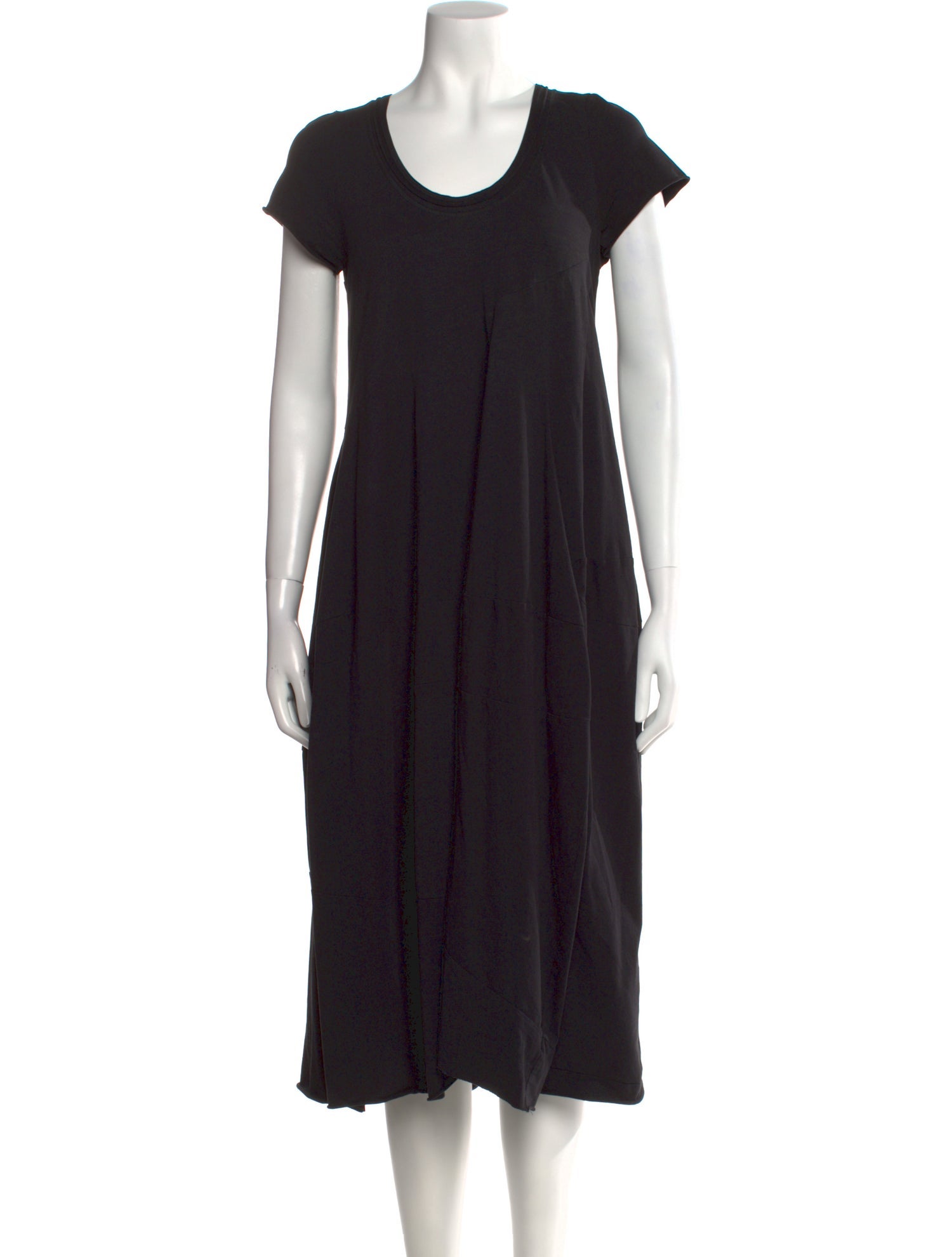 Rundholz Scoop Neck Midi Length Dress