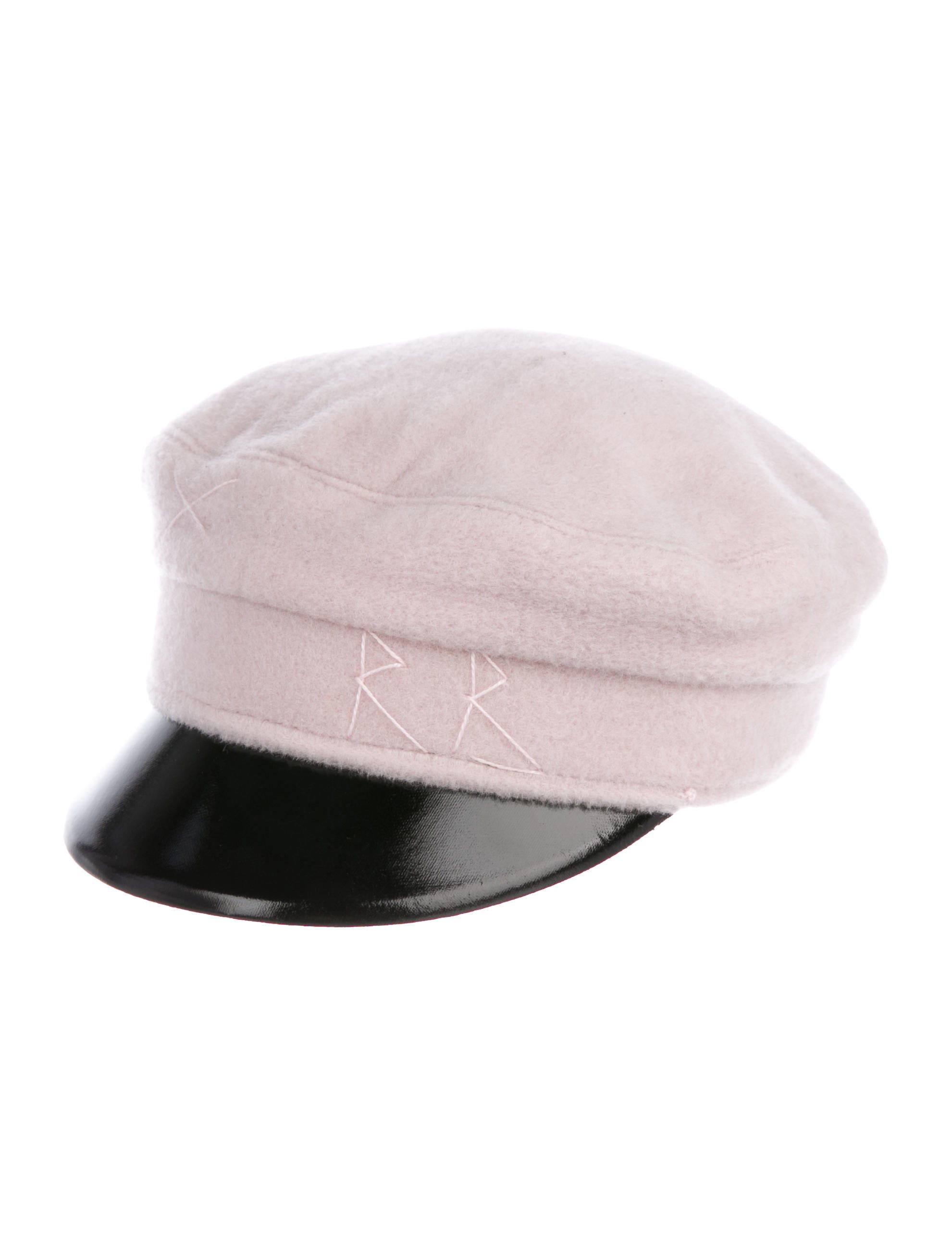 Ruslan Baginsky Pink Wool Baker Boy Cap Women main image 3